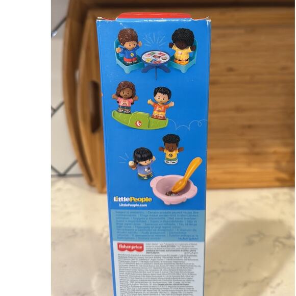 Fisher Price Little People Figures 3pc Set Outdoor Play Seesaw people of color - Picture 5 of 6